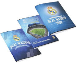 Real Madrid Füzet - Kockás - A5 - 27-32 vonalas (PTRPP1111-0738)