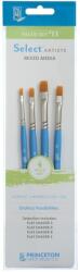 Princeton Artist Brush Selectartiste Multi-Technique Lapos ecsetkészlet 4 db (P3750SET111)