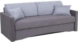 POHODA PAUL kárpitozott, háromszemélyes, kihúzható kanapé mindennapi alváshoz, karfás, szürke 8590828933878 (PO0067)