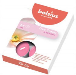 Bolsius 6 бр. чаени свещи Bolsius с аромат на магнолия (TRU-PB15-04-MAG-TS)