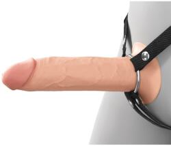 Pipedream - Fantasy X-tensions Elite 8 Silicone Hollow Strap-on - Dual Density