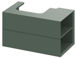 RAVAK SD Lite 80 B/J fürdőszobai szekrény mosdó, grey green, jobbos X000001888 (X000001888)