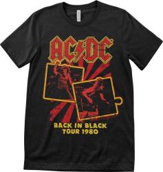AC/DC Back In Black Tour 1980 Black XL Ing (PS-1-ACDC010-H70-2-BK-XL)