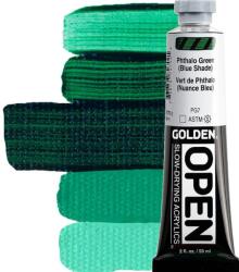 Golden Artist Colors Open Akril festék Phthalo Green (Blue Shade) 59 ml 1 db (0007270-2)