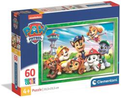 Clementoni 26071 - Mancs őrjárat - 60 db-os Szuper színes puzzle (26071)