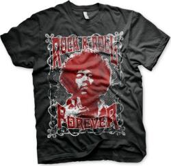 Jimi Hendrix Ing Rock 'n Roll Forever Unisex Black S (RD-1-JH001-H17-16-BK-S)