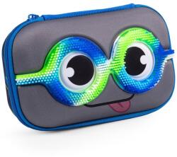 ZIPIT Penar cu fermoar, Zipit, Sensory Storage Box, Green Eyes Penar