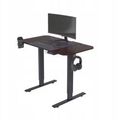 JAN NOWAK Kis Íróasztal Állómunkához Elektromos Egon Dió-Fekete (1376)