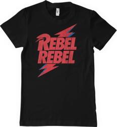 David Bowie Rebel Rebel Black 2XL Ing (PS-1-DBO002-H68-11-BK-XXL)