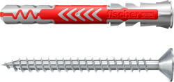 Fischer DuoPower kétkomponensű nylon dübel 8 x 65 S LD - süllyesztett fejű csavarral, 25 db/csomag (538256)