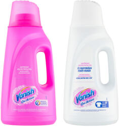 Vanish Oxi Action folyékony folteltávolító, pink és white (2x2 liter)