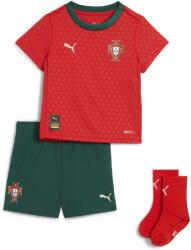 PUMA Gyerek Melegítő Együttes Portugal 2025 Heimtrikot Minikit PUMA 1-2 Ans bézs|vörös