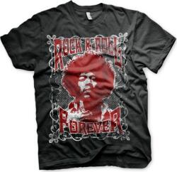 Jimi Hendrix Ing Rock 'n Roll Forever Unisex Black L (RD-1-JH001-H17-16-BK-L)