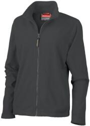 RESULT Női La Femme® High Grade Microfleece kabát (490 GSM) S fekete