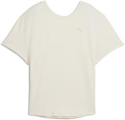 PUMA Női Gyaloglás Rövid Ujjú Póló Move Cloudspun PUMA Alpine Snow White XL bézs|fehér