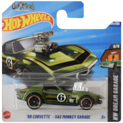 Mattel Hot Wheels: ’68 Corvette - Gas Monkey Garage kisautó 1/64 - Mattel (5785/HYY74) - jatekshop