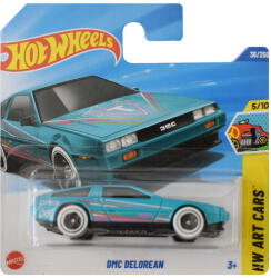 Mattel Hot Wheels: DMC DeLorean rózsaszín csíkos kisautó 1/64 - Mattel (5785/HYX59) - jatekshop