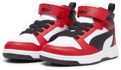 PUMA Rebound V6 Mid Sneakers Gyerekek PUMA White Black For All Time Red 31 fehér|fekete|vörös