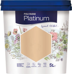 Poli-farbe platinum beltéri falfesték 5L Ezüst cinerária