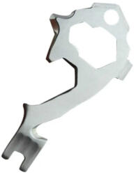 DRAGOWA Tactical Multitool 20v1 Edna kulcstartó, ezüst