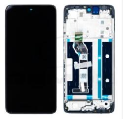 Samsung A366 Galaxy A36 5G (2025) LCD Kijelző+Érintőüveg+Előlap Keret, Fekete (GH82-36841A) Gyári, Service Pack