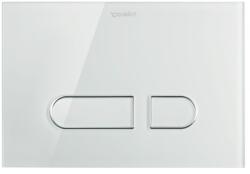 Duravit DuraSystem® Mechanikus nyomólap WC-hez A1 - üveg, fehér (DU-WD5002012000)