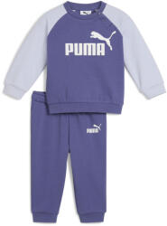 PUMA Gyerek Túrázás Rövidnadrág Minicats Essentials Raglan Crew Set PUMA Blue Crystal 12-18 Mois kék