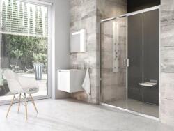 RAVAK Zuhanyajtó BLDP4-150 krómhatású + Transparent (0YVP0C00Z1)