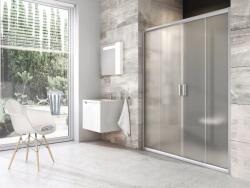 RAVAK Zuhanyajtó BLDP4-200 szatén+ Grape (0YVK0U00ZG)