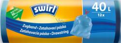 Swirl Melitta Swirl visszahúzható szemeteszsákok 40 literes, 56 x 59 cm, 28 , 12 db