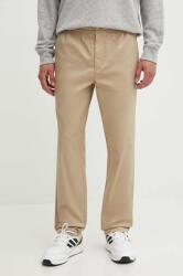 New Balance nadrág Twill Straight Pant 30" férfi, bézs, egyenes, MP41575SOT - bézs L