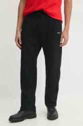 Hollister Co Hollister Co. melegítőnadrág fekete, sima, KI334-4120 - fekete S
