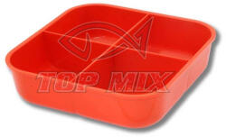 TOP MIX 0, 5l 4 részes 16x16cm Csalisdoboz (TM848)