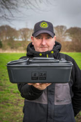 Matrix EVA Stacking Bait Tub 6pint EVA Csalis Doboz (GBT030)