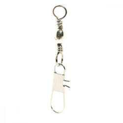 Mustad Barrel Swivel With Interlock Snap 1/0×B5 6db Forgókapocs (M8265010)