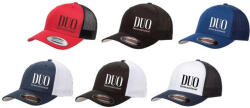 Duo Flexfit Mesh Red-Black Baseball Sapka (DUO26940)