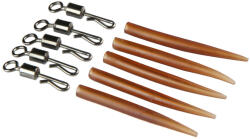 Carp Academy Gyorscsatlakozó Szilikoncsővel L 5db (356417) (8100-035)