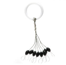 Nevis Gumistopper Fekete L 5, 5x3mm 8db (8250-203)