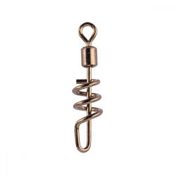 Mustad Power Rolling Swivel With Screw Snap 8 8db Csavaros Forgókapocs (M8230008)