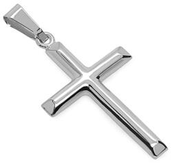 Heratis Forever Klasszikus kereszt medál fehéraranyból, 9K IZ27071AHR