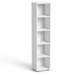 MAYAH Szekrény 5 rendező magas nyitott polcos keskeny Mayah Freedom SV-03 fehér (IBXSZ03F)