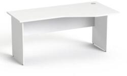MAYAH Íróasztal íves jobbos laplábbal 160x80cm Mayah Freedom SV-23 fehér (IBXA23F)