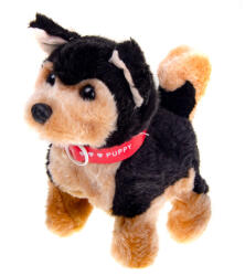 LAMPS Plüss kutya (hang, sétál, farkcsóvál) 18cm