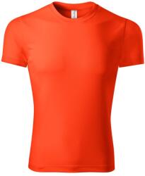 MALFINI Póló Pixel - Neon narancssárga | M (P819114)