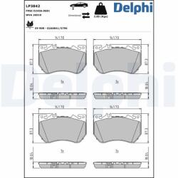 DELPHI Set placute frana DELPHI LP3842 (LP3842)