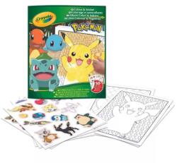 Crayola Crayola: Carte de colorat și autocolante - Pokémon (04-2740G)