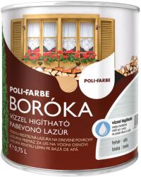  Poli-Farbe Boróka fehér 0, 75 l vizes bázisú lazúrfesték