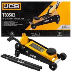 JCB Tools JCB T83502 alacsony profilú gyors hidraulikus emelő, krokodil 3 T (JCB-T83502)