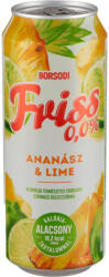 Borsodi friss 0, 5l ananász-lime sör 0, 0% DRS
