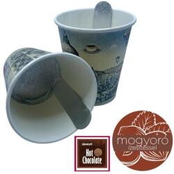 GRANCAFÉ Hot Chocolate Mogyoró - Grancafé - InCup, egyadagos mogyorós ízesítésű forró csokoládé, papírpohárban - 30 db - 166, 5 Ft/db